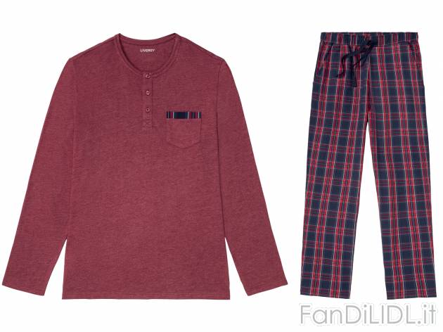 Pigiama da uomo Livergy, prezzo 8.99 &#8364; 
Misure: S-XL
Taglie disponibili

Caratteristiche

- ...