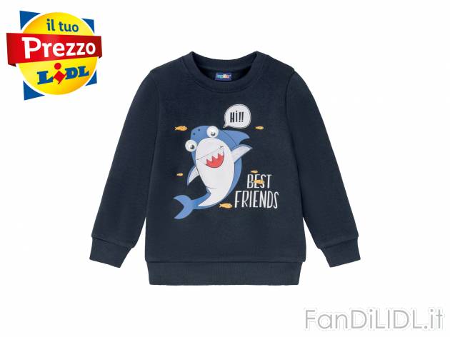 Felpa da bambino Lupilu, prezzo 5.99 &#8364; 
Misure: 1-6 anni
Taglie disponibili

Caratteristiche

- ...