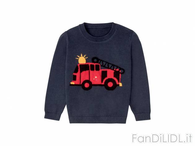 Pullover da bambino Lupilu, prezzo 8.99 &#8364; 
Misure: 1-6 anni 
- Puro cotone
- ...