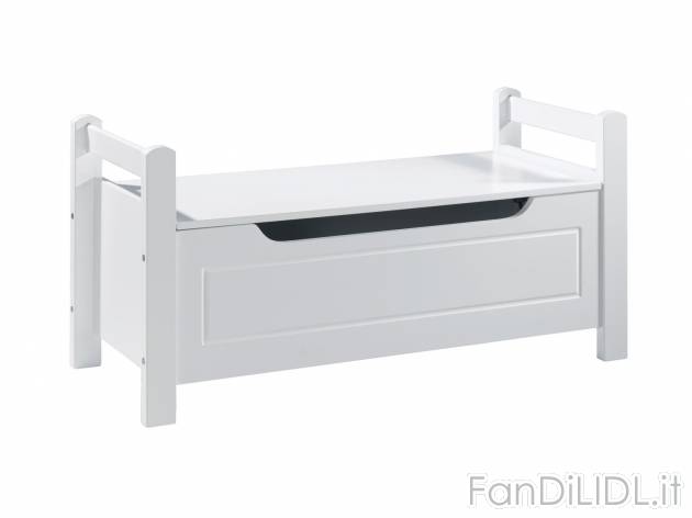 Cassapanca Livarno, prezzo 39.99 € 
- Capacità: 50 L
- Portata fino a 100 kg
- ...