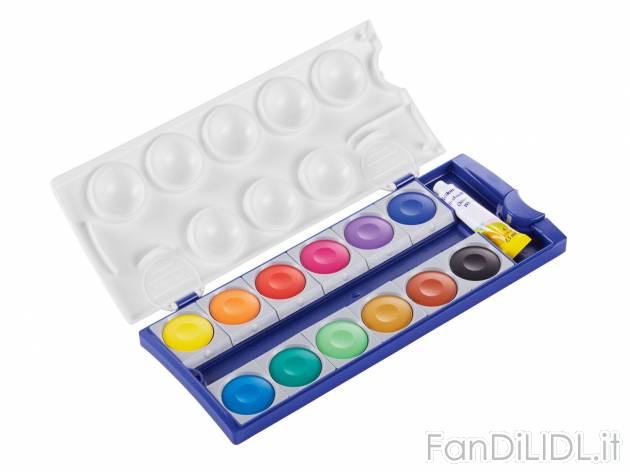 Set acquerelli , prezzo 6.99 &#8364; per Al set
