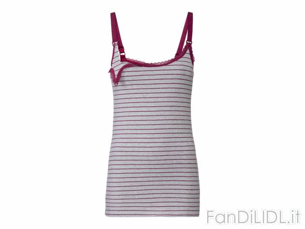 Top per allattamento Esmara, prezzo 5.99 &#8364; 
Misure: S-XL 
- Con cotone ...