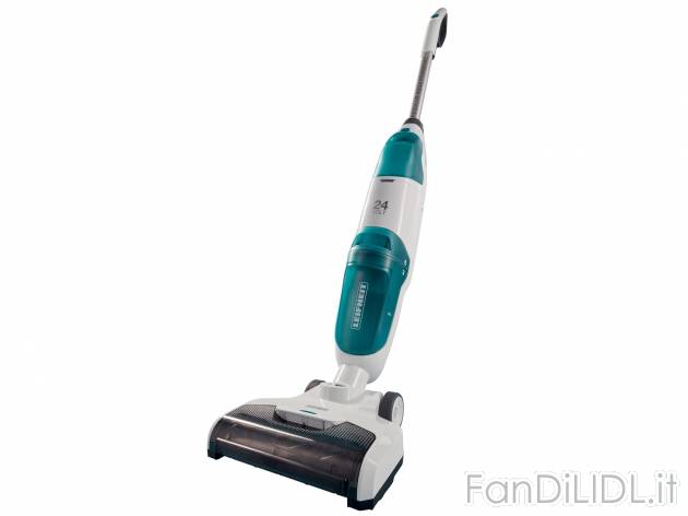 Lavasciuga pavimenti a batteria Leifheit, prezzo 219.00 € 
- Sistema a due serbatoi: ...