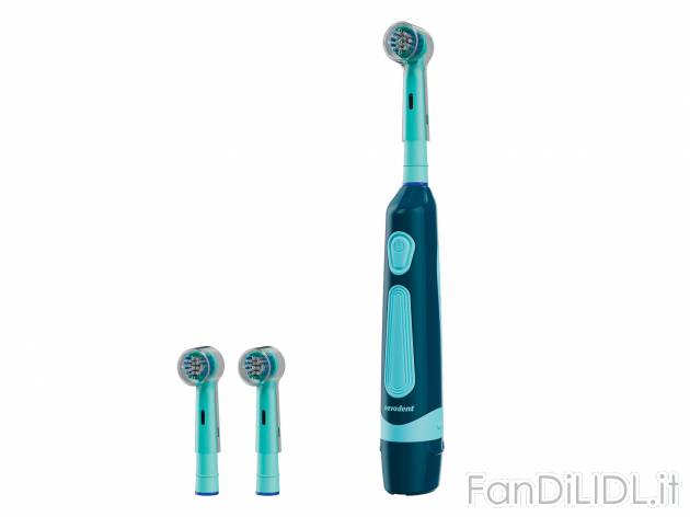Spazzolino da denti a batteria per bambini Nevadent, prezzo 8.99 € 
- Timer da ...