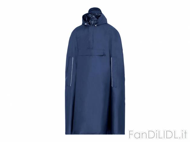 Poncho impermeabile per uomo e donna Crivit, prezzo 9.99 &#8364; 
- Cappuccio ...