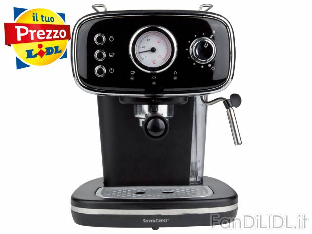 Macchina per caffè espresso Silvercrest Kitchen Tools, prezzo 59.00 € 
- Con ...
