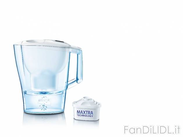 Caraffa filtrante Aluna , prezzo 14,99 &#8364; per Alla confezione 
- 1 cartuccia ...