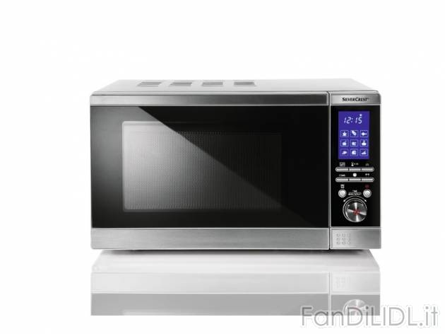 Microonde digitale nero o grigio Silvercrest Kitchen Tools, prezzo 59,99 &#8364; ...