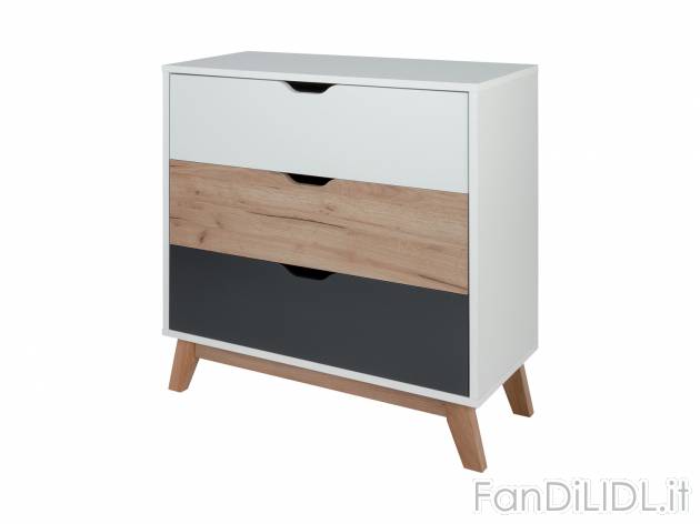 Mobiletto con 3 cassetti Livarno, prezzo 69.00 &#8364; 
- Dimensioni: 80 x 35 ...