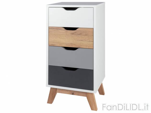 Mobiletto con 4 cassetti Livarno, prezzo 59.00 &#8364; 
- Dimensioni: 40 x 35 ...