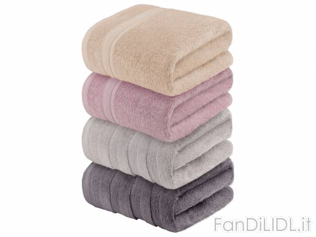 Telo bagno Livarno, prezzo 11.99 &#8364; 
100 x 150 cm 
- Puro cotone
Prodotto ...
