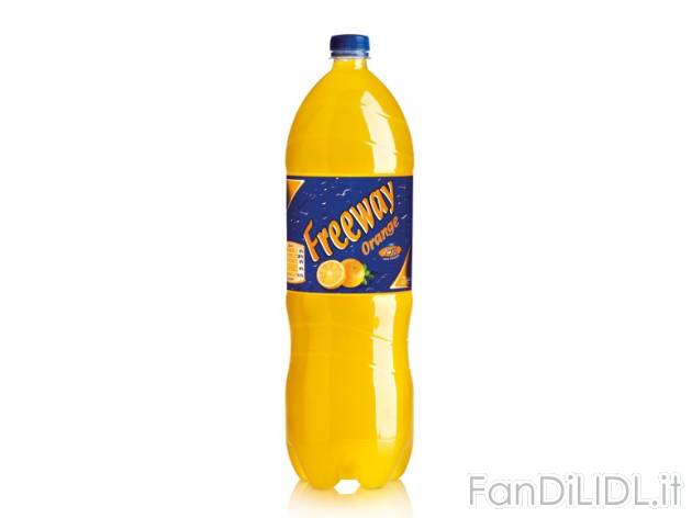 Aranciata , prezzo 0,55 &#8364; per 2 l, € 0,28/l EUR. 
- Con il 14% di succo ...