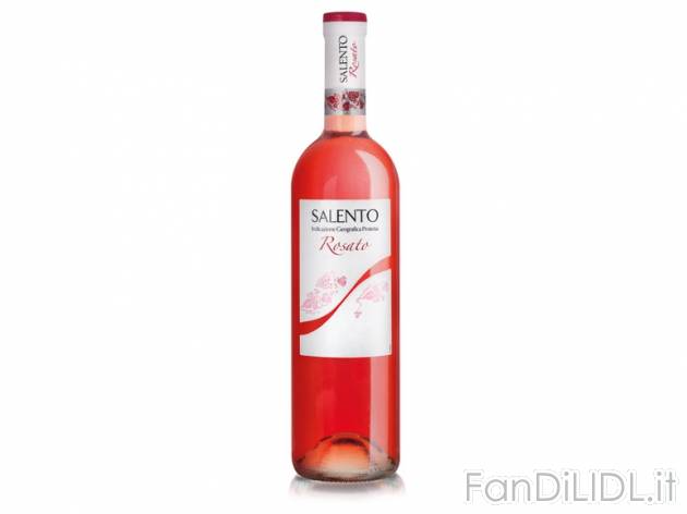 Salento IGP Rosato , prezzo 1,49 &#8364; per 0.75 l, € 1,99/l EUR. 
- Puglia
- ...