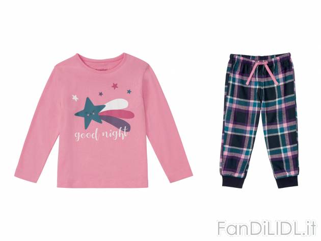 Pigiama da bambina Lupilu, prezzo 5.99 &#8364; 
Misure: 1-6 anni 
- Puro cotone
Prodotto ...