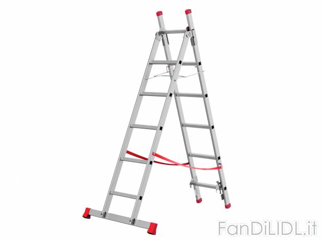 Scala multifunzione Parkside, prezzo 55.00 € 
- In alluminio
- 4 in 1 - utilizzabile ...