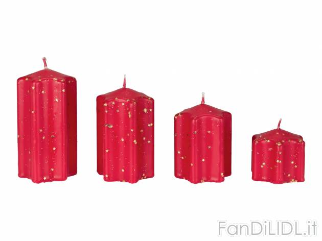 Candele natalizie Livarno, prezzo 2.49 €  
4 pezzi
Caratteristiche