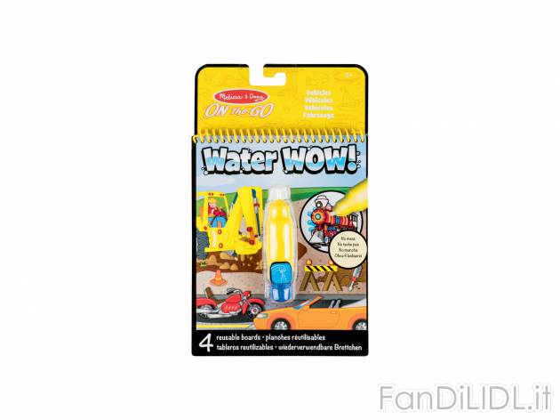 Blocco magico da disegno , prezzo 5.99 € 
- 4 tavole riutilizzabili da colorare ...