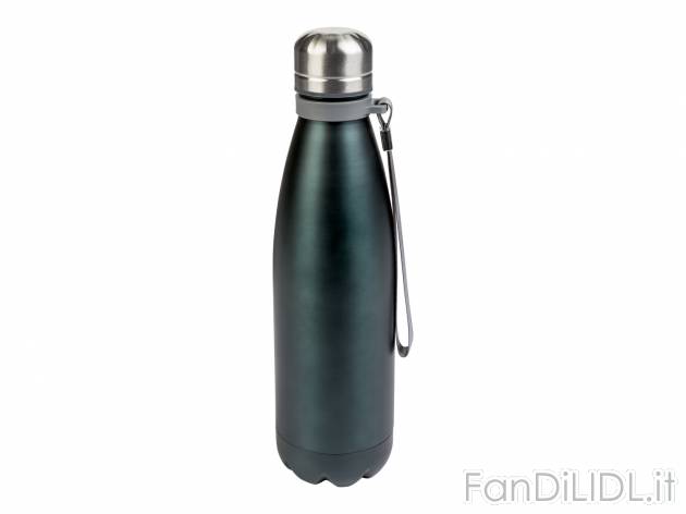 Borraccia o bicchiere termico in acciaio Ernesto, prezzo 4.99 &#8364; 
- Isolamento ...
