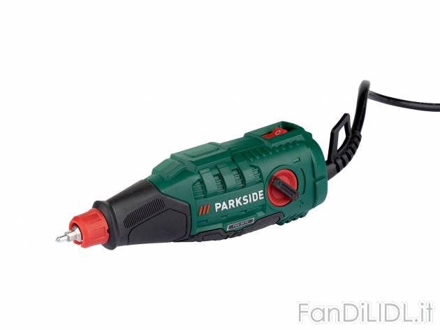 Incisore elettrico Parkside, prezzo 9.99 € 
- Adatto a metallo, pietra, ceramica, ...
