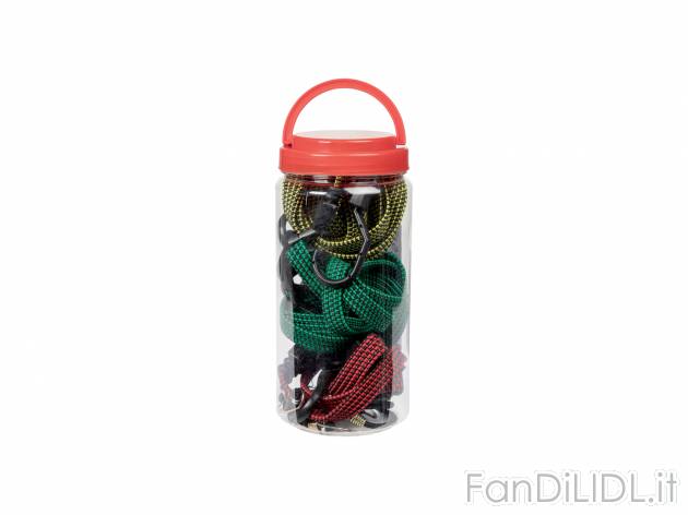 Set cinghie tiranti Ultimate Speed, prezzo 8.99 &#8364; 
10, 12 o 18 pezzi
Caratteristiche

- ...