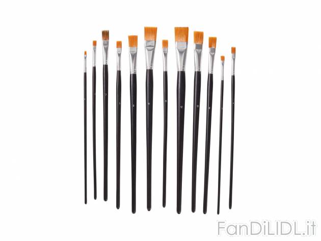 Set pennelli , prezzo 6.99 &#8364; per Al set 
- A scelta tra pennelli rotondi ...