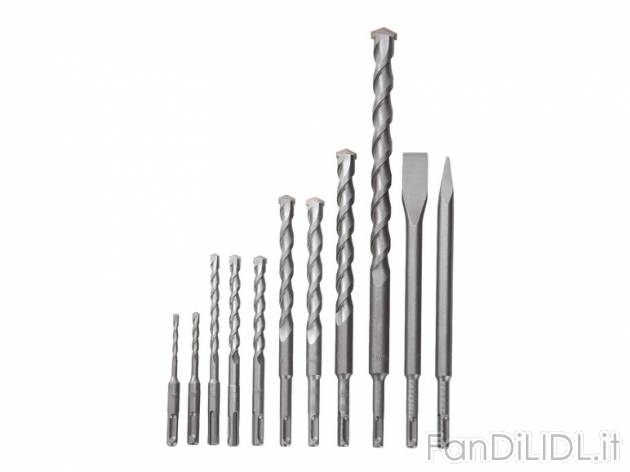 Set punte da trapano Parkside, prezzo 12,99 &#8364; per Al set 
- 9 punte per ...