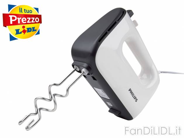 Sbattitore elettrico Philips, prezzo 29.99 &#8364; 
- 5 livelli di velocit&agrave;
- ...
