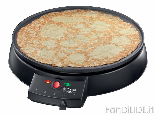 Piastra elettrica per crêpes Russell Hobbs, prezzo 27.99 &#8364;  

Caratteristiche
