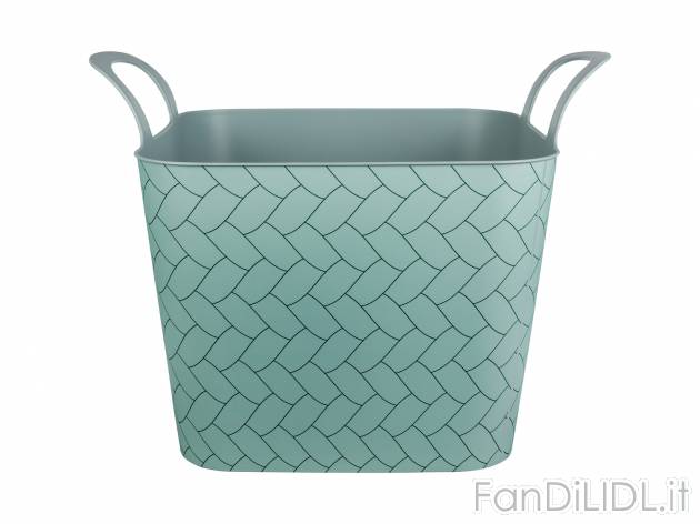 Bacinella flessibile Livarno, prezzo 4.99 €  
36 L
Caratteristiche