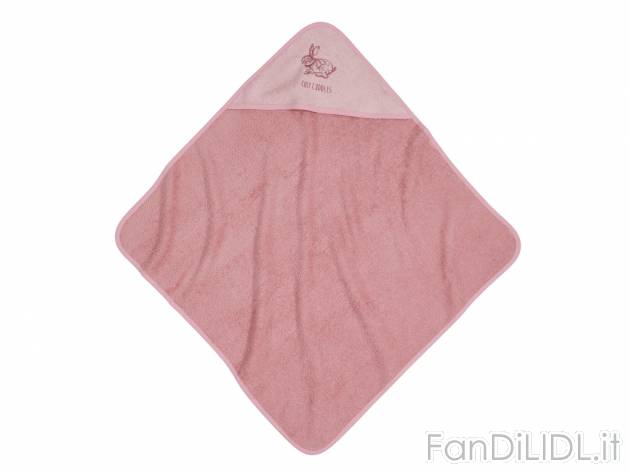 Asciugamano con cappuccio per neonati , prezzo 7.99 &#8364; per Alla confezione ...