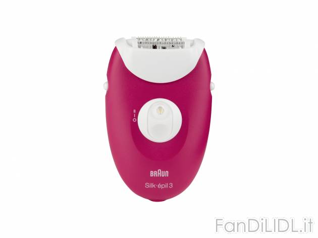 Epilatore Silk-épil 3 in 1 Braun, prezzo 39.99 € 
- Sistema a 20 pinzette e ...