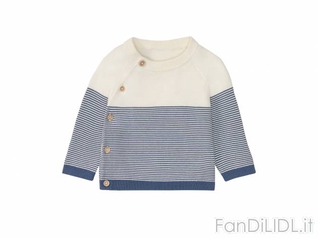 Golfino da neonato Lupilu, prezzo 7.99 &#8364; 
Misure: 0-24 mesi 
- Puro cotone ...