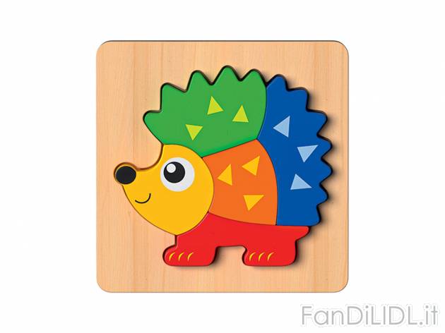 Puzzle in legno Playtive, prezzo 3.49 € 
- Età minima: 1+
Questo articolo è ...