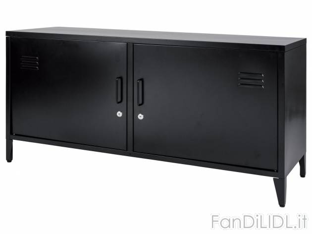 Mobiletto in metallo con 2 ante Livarno, prezzo 59.00 € 
- Richiudibile e con ...