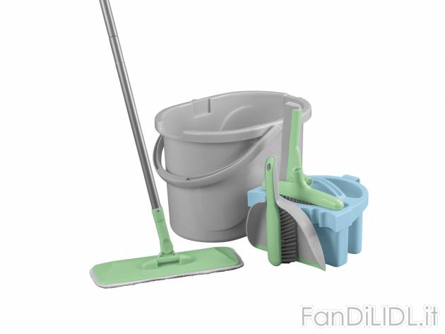 Set pulizia con organizer AquaPur, prezzo 22.99 €  
8 pezzi
Caratteristiche
