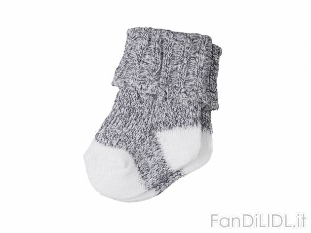 Calzini da neonato , prezzo 2.99 &#8364; per Alla confezione 
-  2X