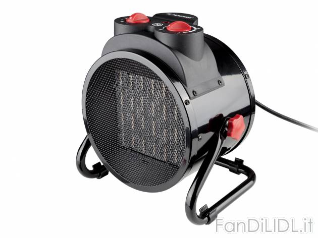 Generatore di aria calda Parkside, prezzo 39.99 € 
- Termostato regolabile con ...