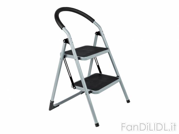 Scala a 2 gradini Parkside, prezzo 24.99 € 
- Scalini antiscivolo e piedini gommati
- ...