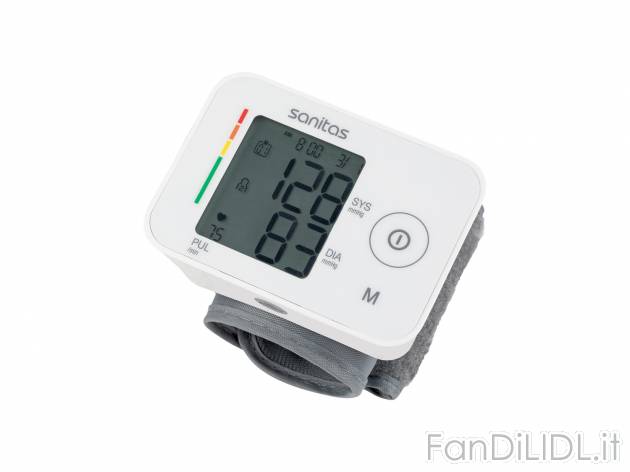 Misuratore di pressione da polso Sanitas, prezzo 12.99 € 
- Misurazione automatica ...