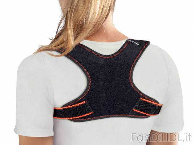 Correttore posturale Sensiplast, prezzo 9.99 € 
- Cinghia di supporto per la ...