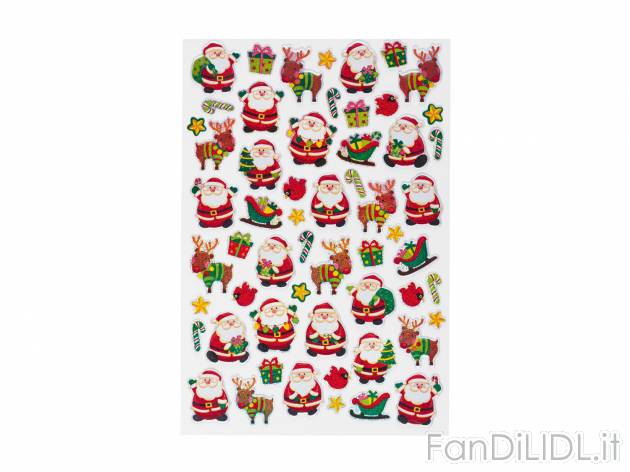 Set adesivi natalizi , prezzo 0.99 &#8364; per Al set 
-  A scelta tra diversi motivi