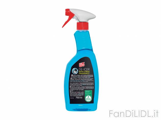 Spray antighiaccio per vetri auto , prezzo 2.49 € 
- Contrasta la formazione ...