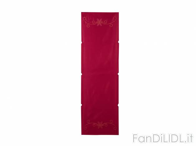 Tovaglia natalizia o striscia centrotavola , prezzo 3.99 &#8364; per Alla confezione ...