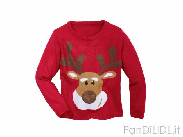 Pullover natalizio da bambino , prezzo 9.99 &#8364; per Alla confezione