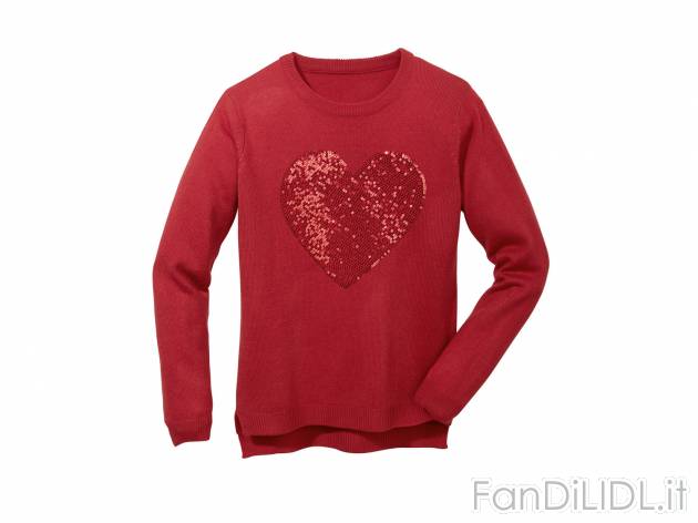 Pullover natalizio da bambina , prezzo 9.99 &#8364; per Alla confezione