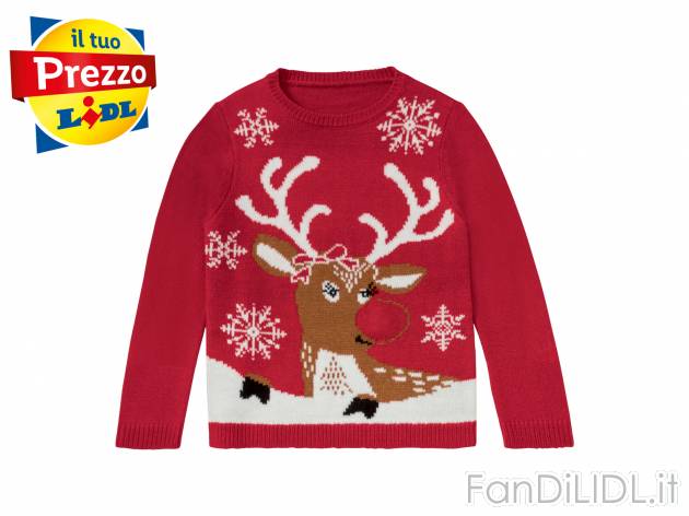 Pullover natalizio da bambina Pepperts, prezzo 8.99 &#8364; 
Misure: 6-14 anni ...