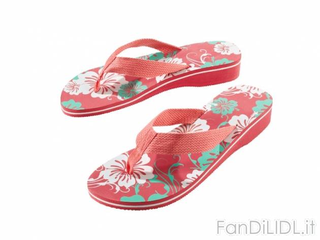 Infradito da donna , prezzo 3,99 &#8364; per Al paio 
- Suola leggera e flessibile
- ...
