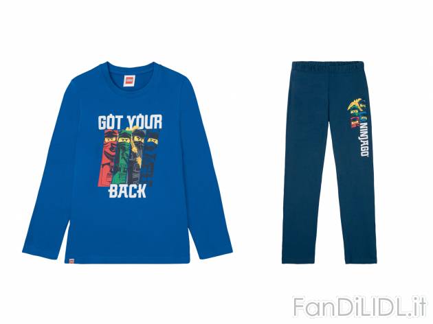 Pigiama da bambino Lego, prezzo 11.99 &#8364; 
Misure: 2-10 anni 
- Puro cotone
Taglie ...
