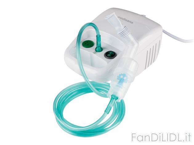 Inalatore Medisana , prezzo 24.99 € 
- Tubo flessibile extra lungo
In dotazione
- ...