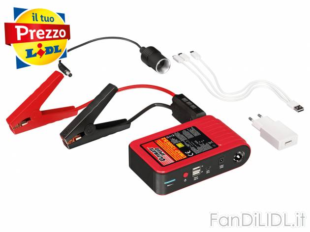 Ausilio portatile per avviamento auto con powerbank Ultimate Speed, prezzo 59.00 ...